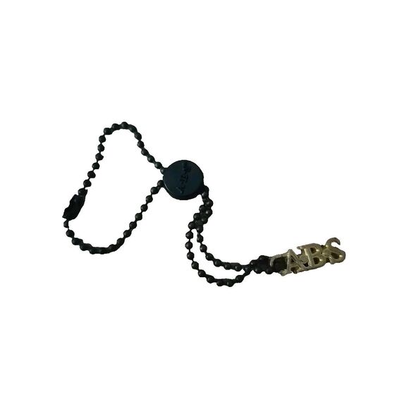 Unlabeled C.A.B.S. with Black Chain Pre-owned Unwrapped, Pendant Keychain - Picture 1 of 2